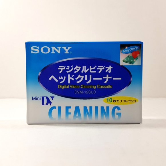 Sony Other New Sealed Sony Mini Dv Head Cleaning Cassette Tape Dvm2cld Poshmark